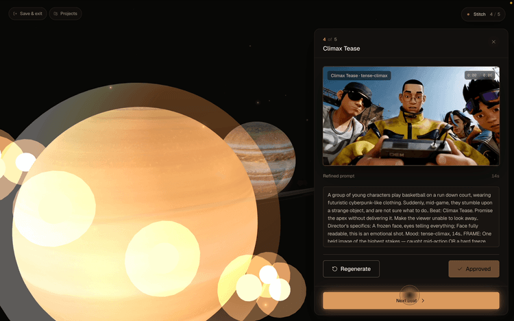 SceneOS screenshot