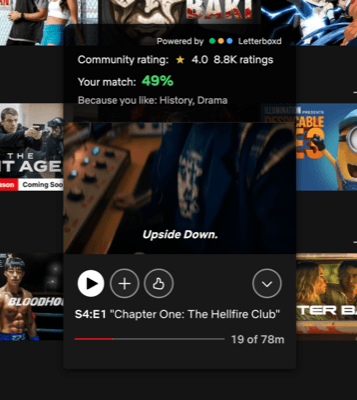 Netflix Enhanced screenshot